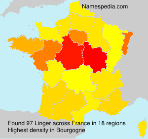 Surname Linger in France Surname Linger in France