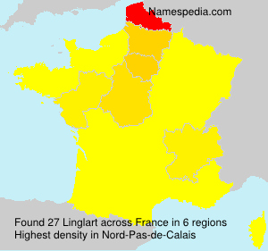 Surname Linglart in France Surname Linglart in France