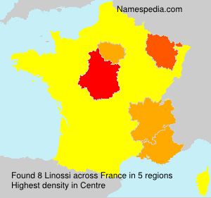 Surname Linossi in France Surname Linossi in France