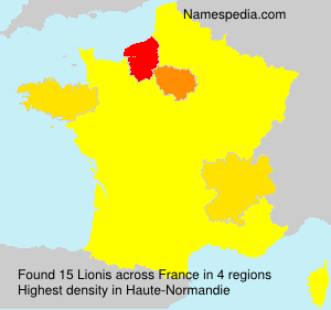 Surname Lionis in France Surname Lionis in France