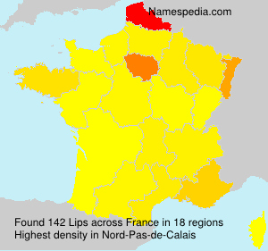 Surname Lips in France Surname Lips in France
