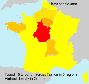 Surname Lirochon in France Surname Lirochon in France