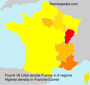 Surname Littot in France Surname Littot in France