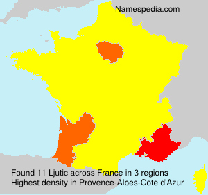 Surname Ljutic in France Surname Ljutic in France