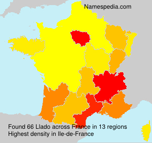 Surname Llado in France Surname Llado in France
