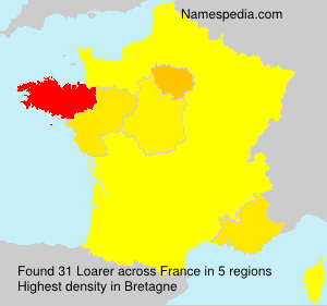 Surname Loarer in France Surname Loarer in France
