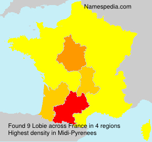 Surname Lobie in France Surname Lobie in France