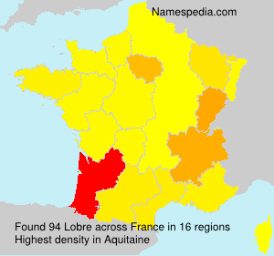 Surname Lobre in France