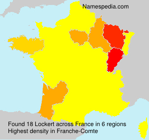 Surname Lockert in France Surname Lockert in France