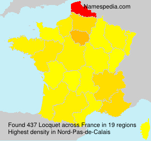 Surname Locquet in France Surname Locquet in France