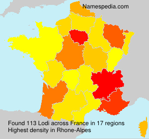 Surname Lodi in France Surname Lodi in France