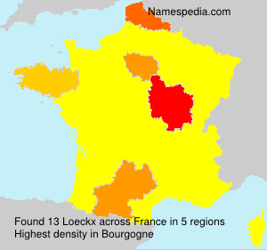 Surname Loeckx in France Surname Loeckx in France