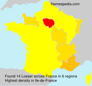 Surname Loeser in France Surname Loeser in France