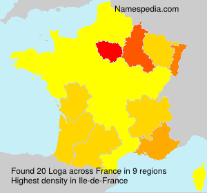 Surname Loga in France Surname Loga in France