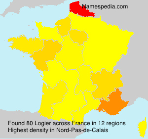 Surname Logier in France Surname Logier in France