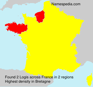 Surname Logis in France Surname Logis in France