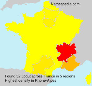 Surname Logut in France Surname Logut in France