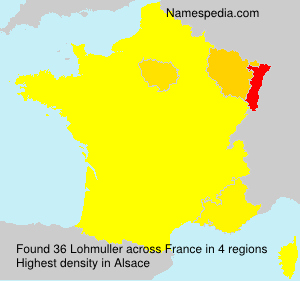 Surname Lohmuller in France Surname Lohmuller in France