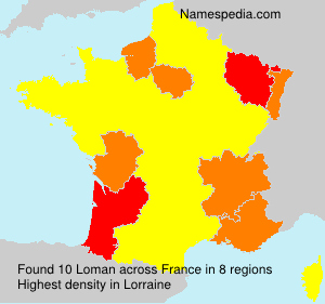 Surname Loman in France