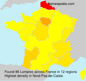 Surname Lomprez in France Surname Lomprez in France