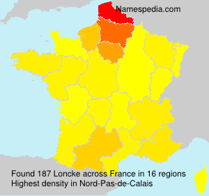 Surname Loncke in France Surname Loncke in France