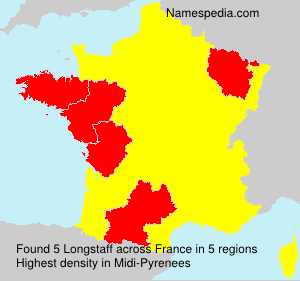 Surname Longstaff in France Surname Longstaff in France