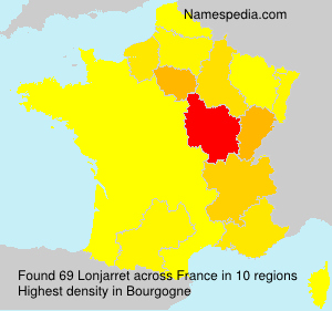 Surname Lonjarret in France Surname Lonjarret in France