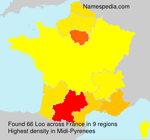 Surname Loo in France Surname Loo in France