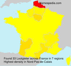 Surname Lootgieter in France Surname Lootgieter in France