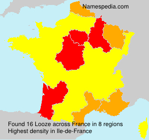 Surname Looze in France Surname Looze in France
