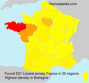 Surname Lorand in France Surname Lorand in France