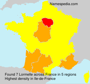Surname Lormelle in France Surname Lormelle in France