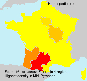 Surname Lort in France Surname Lort in France