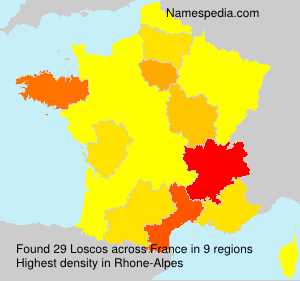 Surname Loscos in France