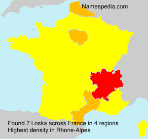 Surname Loska in France