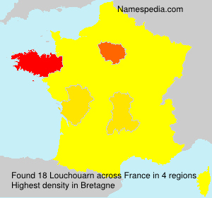 Surname Louchouarn in France Surname Louchouarn in France