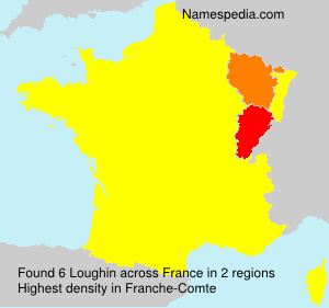 Surname Loughin in France Surname Loughin in France