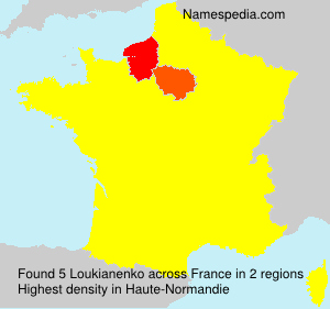 Surname Loukianenko in France Surname Loukianenko in France