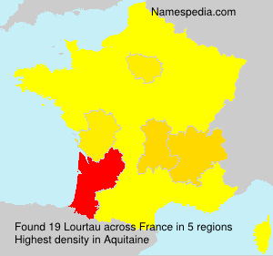 Surname Lourtau in France Surname Lourtau in France