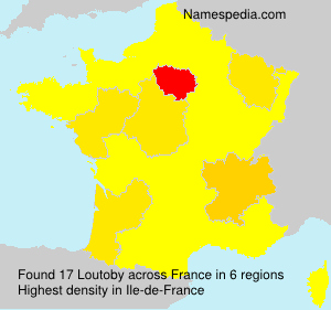 Surname Loutoby in France Surname Loutoby in France