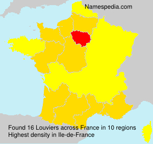 Surname Louviers in France Surname Louviers in France