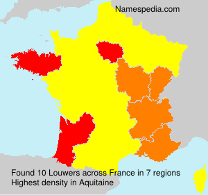 Surname Louwers in France Surname Louwers in France