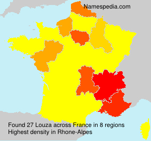 Surname Louza in France Surname Louza in France