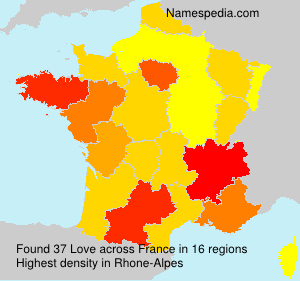 Surname Love in France Surname Love in France