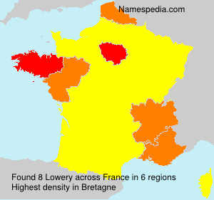 Surname Lowery in France Surname Lowery in France