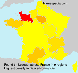 Surname Lozouet in France Surname Lozouet in France