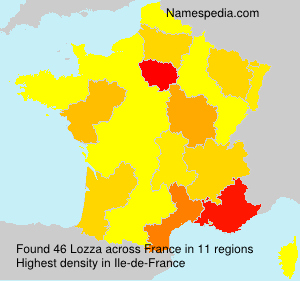 Surname Lozza in France Surname Lozza in France