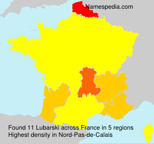 Surname Lubarski in France Surname Lubarski in France