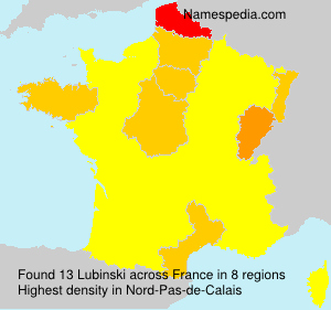 Surname Lubinski in France Surname Lubinski in France