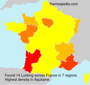Surname Lucking in France Surname Lucking in France